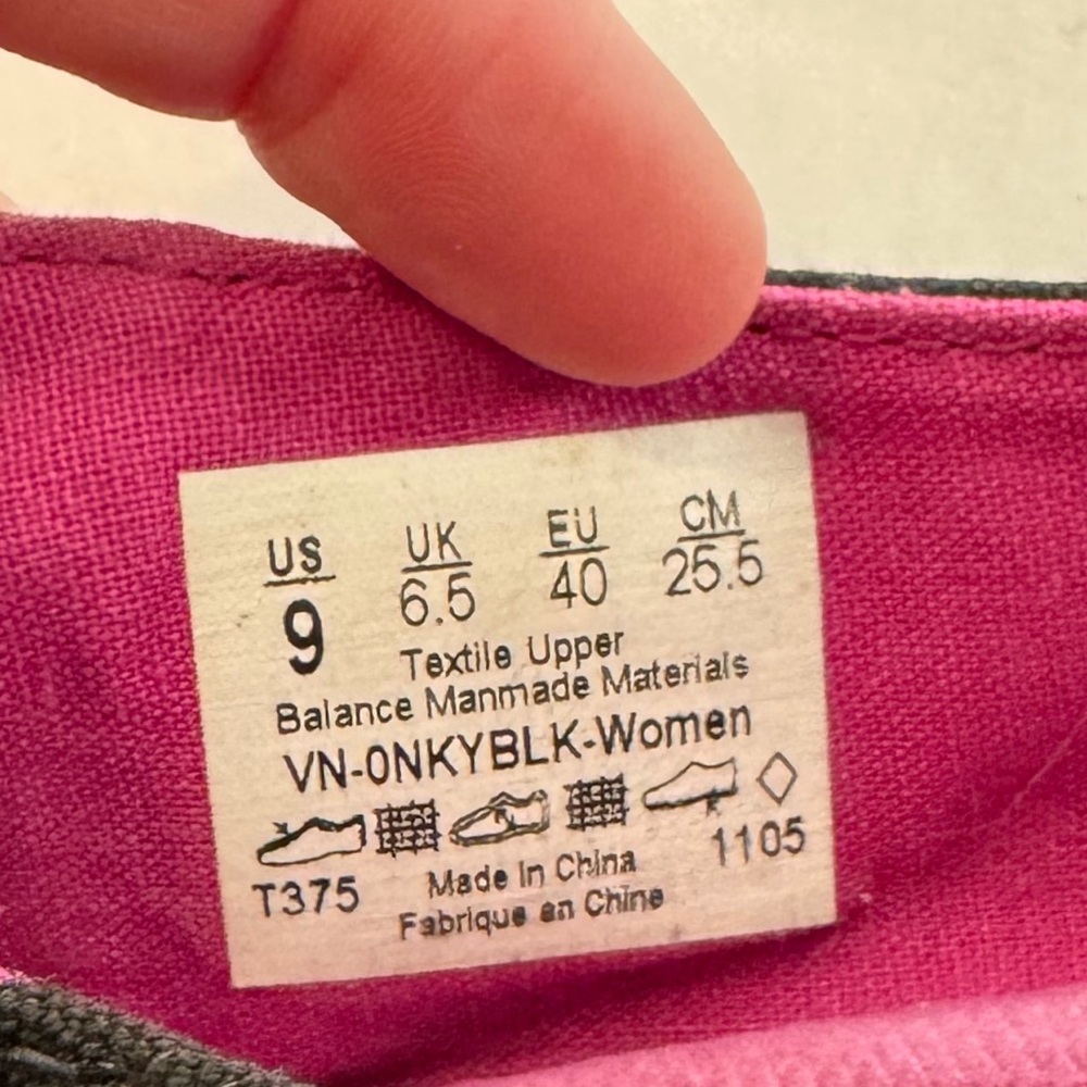 Vans Black Sneakers - Picture 9 of 9